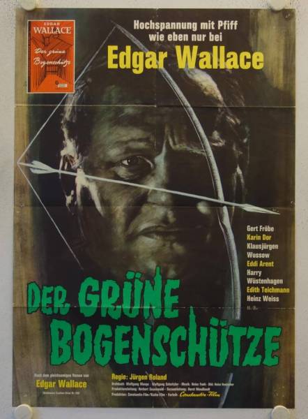 The Green Archer original release german movie poster